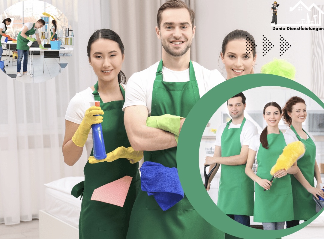 Green Modern Residential Cleaning Services Your Story - 1